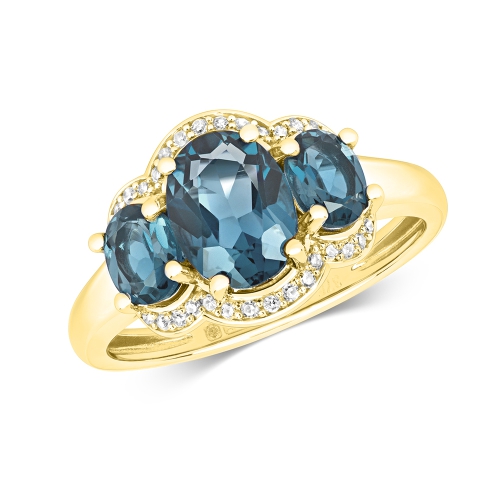 Pave Setting Oval Yellow Gold Dreamy Lab Grown Diamond Engagement Rings