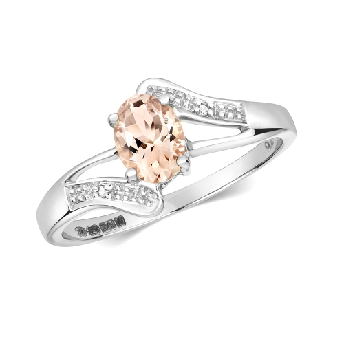 4 Prong Oval Iconic Naturally Mined Diamond Gemstone Engagement Rings
