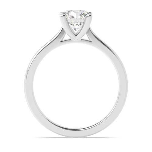 4 prong setting round diamond solitare ring