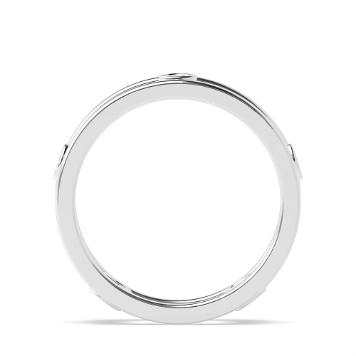 Bezel Setting Round The Aesthetic Naturally Mined Diamond Engagement Rings