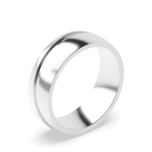 Gleam path Plain Ring Wedding Rings & Bands