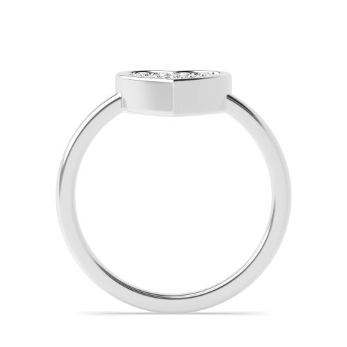 Pave Setting Round Timelessradiance Engagement Rings