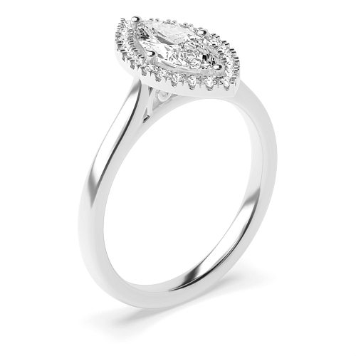 Marquise High set Engagement Rings