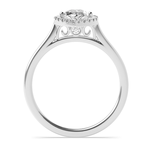 Marquise High set Engagement Rings