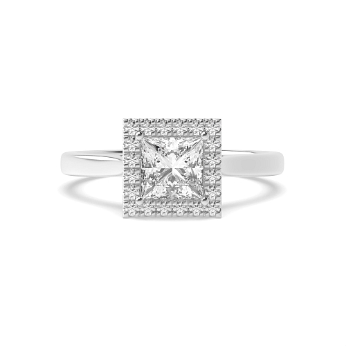 Princess High set Engagement Rings