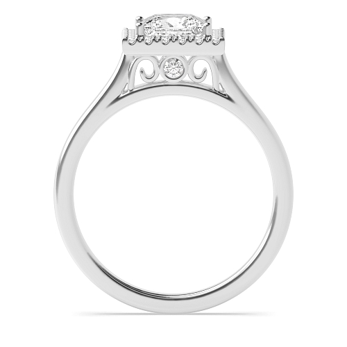 Princess High set Engagement Rings
