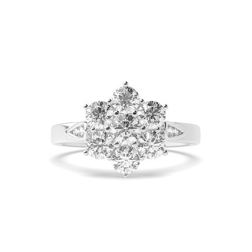 6 Prong Round Stunning Moissanite Engagement Rings