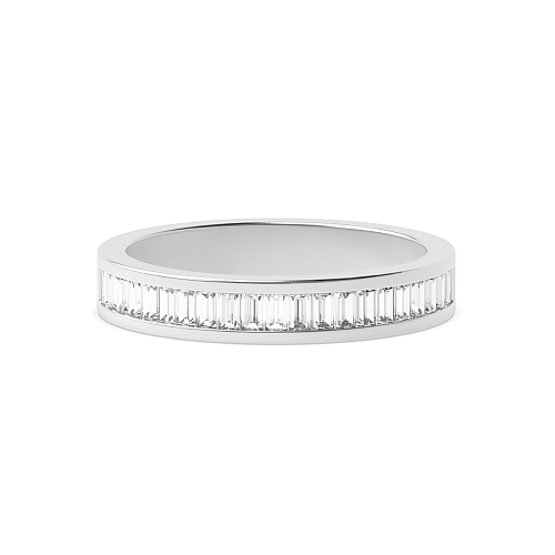 Channel Setting Baguette Eternal Diamond Rings