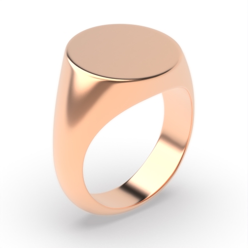 Rose Gold Starecho Plain Ring Wedding Rings & Bands
