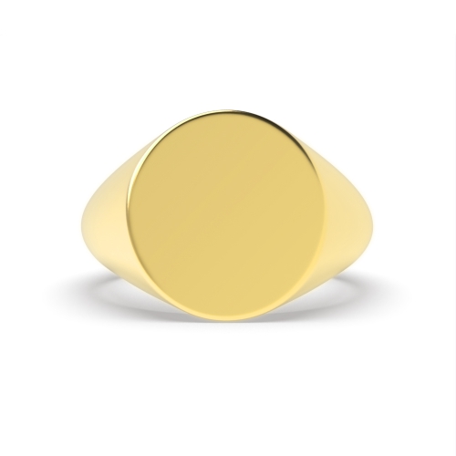 Yellow Gold Starecho Plain Ring Wedding Rings & Bands