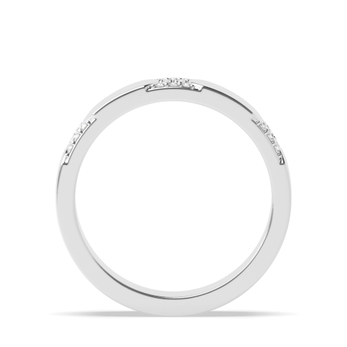 Pave Setting Round Infiniteglow Diamond Rings