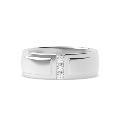 Channel Setting Round Sacred Diamond Rings
