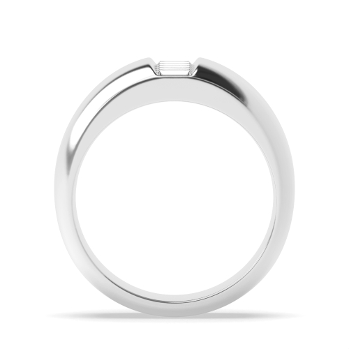 Channel Setting Baguette Big Diamond Rings