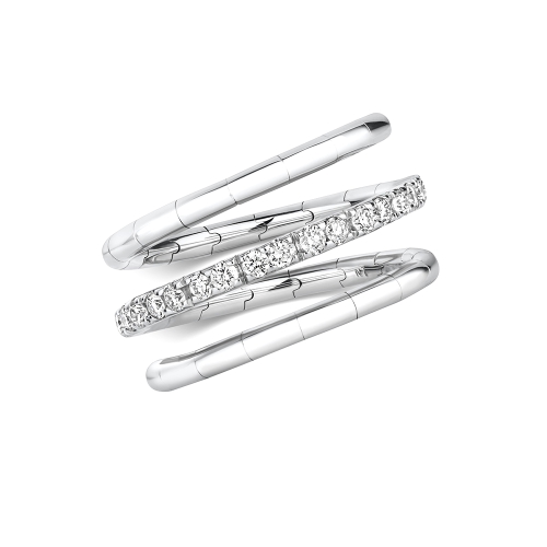 4 Prong Round Eternity Engagement Rings