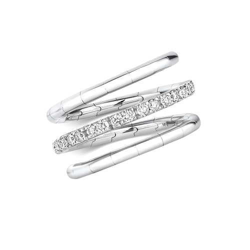 4 Prong Round Lush Eternity Engagement Rings