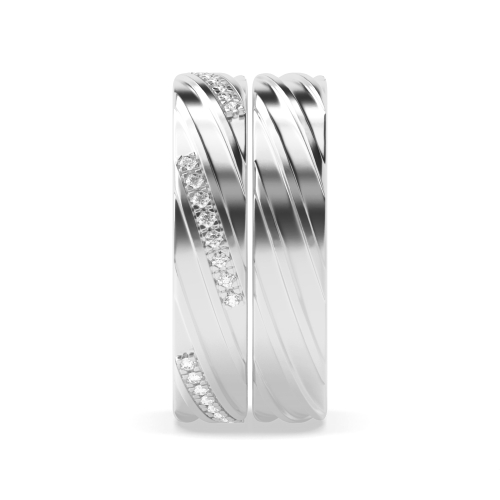 4 Prong Round Full Eternity Diamond Ring