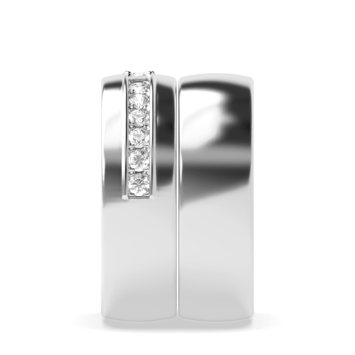 4 Prong Round Divine Couples Engagement Rings