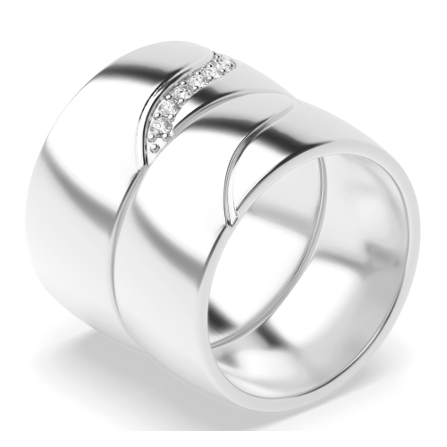 4 Prong Round Venerated Couples Engagement Rings