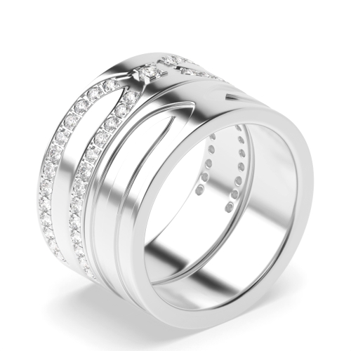 4 Prong Round Couple Couples Engagement Rings