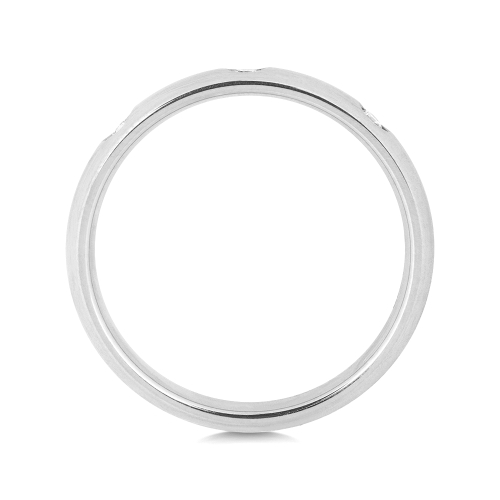 Flush Setting Round Radiancefull Eternity Diamond Rings