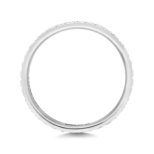 4 Prong Round Resplendent Eternity Engagement Rings