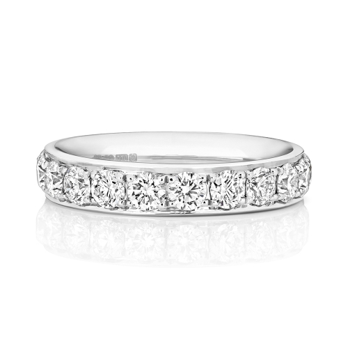 4 Prong Round Stunning Eternity Engagement Rings