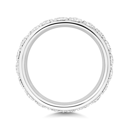 4 Prong Round Stunning Eternity Engagement Rings