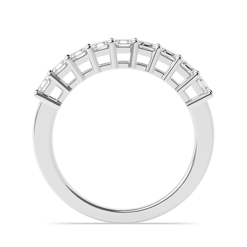 4 Prong Asscher Whisperglint Diamond Rings