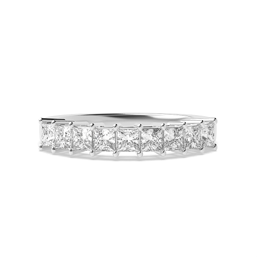 4 Prong Princess Whisperglint Diamond Rings