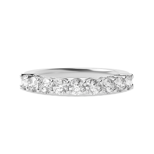 4 Prong Round Whisperglint Diamond Rings