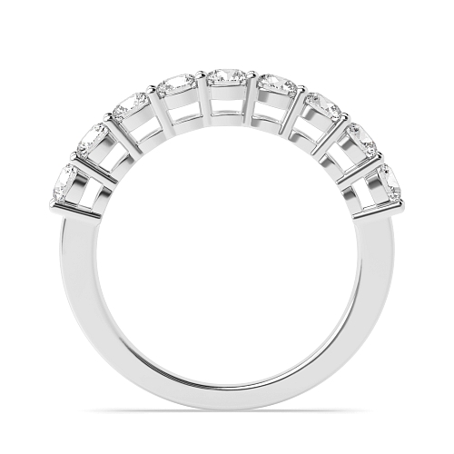 4 Prong Round Whisperglint Diamond Rings