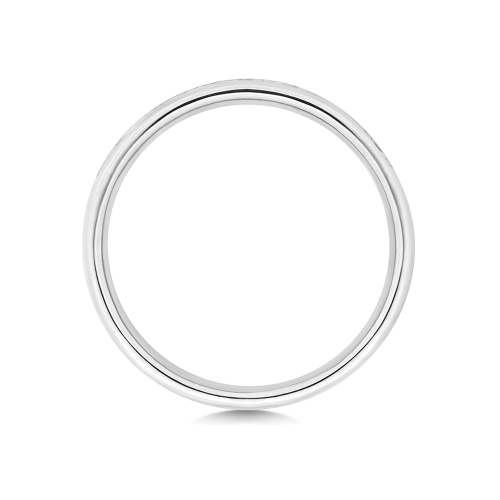 Channel Setting Round Gleam Half Eternity Engagement Rings