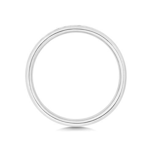 Channel Setting Round Luminousstream Half Eternity Engagement Rings