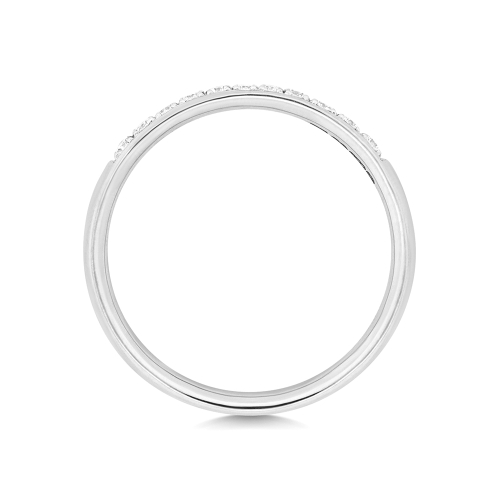 4 Prong Round Timeless Half Eternity Engagement Rings