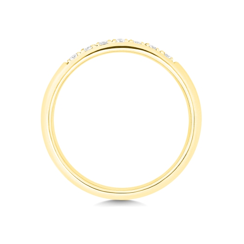 4 Prong Round Yellow Gold Eternalradiance Eternity Engagement Rings