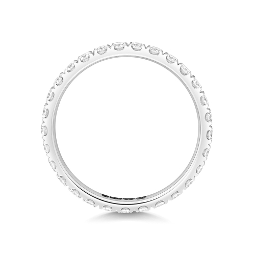 4 Prong Round Dreamt Eternity Diamond Rings