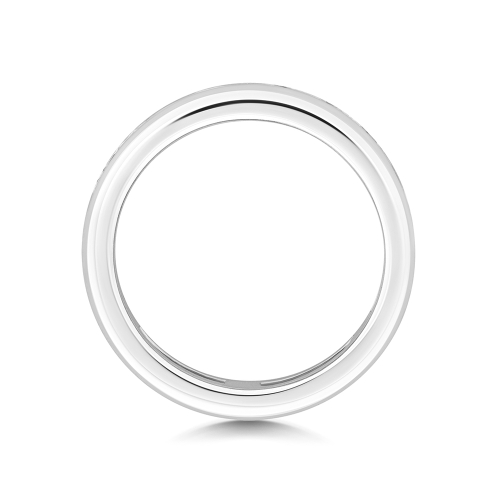 Channel Setting Round Marvel Full Eternity Diamond Rings