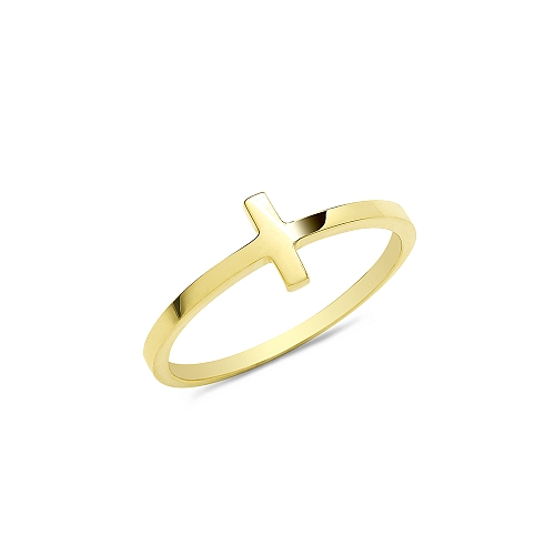 Yellow Gold Simple elegance Plain Ring Wedding Rings & Bands