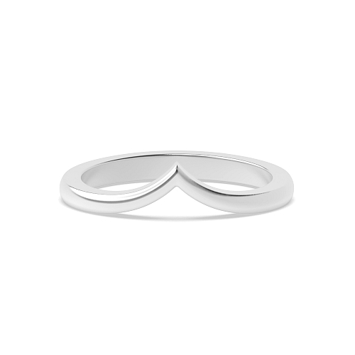 Wishbone Plain Ring Wedding Rings & Bands