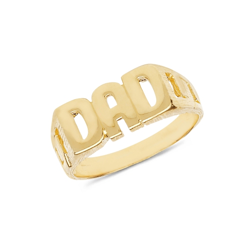 Yellow Gold Curb sides dad Plain Ring Wedding Rings & Bands