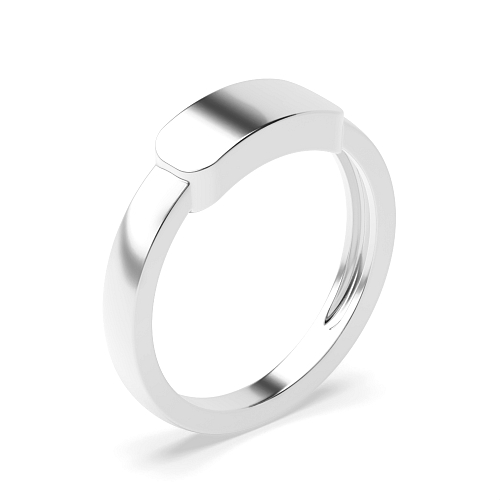 Infiniteglow Plain Ring Wedding Rings & Bands