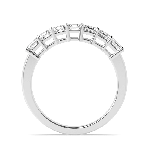 4 Prong Asscher Bridal Diamond Rings