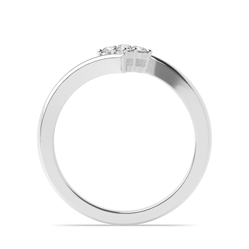 4 Prong Round Myst Moissanite Engagement Rings
