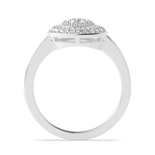 4 Prong Round Radiancestream Side Stone Engagement Rings