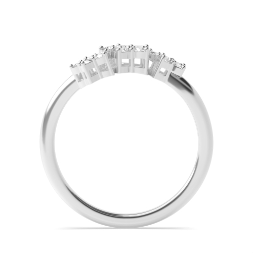 4 Prong Round Gleam Moissanite Engagement Rings