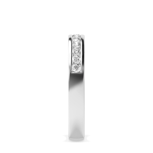 Channel Setting Round Eternalsix Eternity Diamond Rings