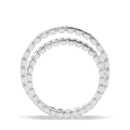 4 Prong Round Unique couple Couples Engagement Rings