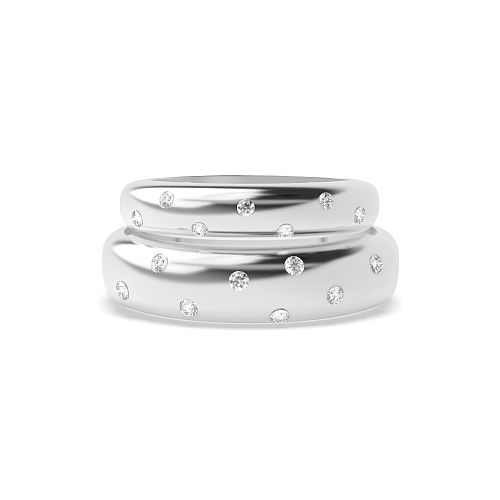 4 Prong Round Dreamland Naturally Mined Diamond Engagement Rings