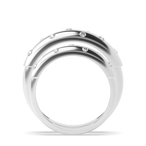 4 Prong Round Dreamland Naturally Mined Diamond Engagement Rings