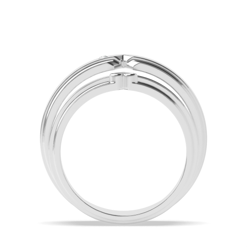 Pave Setting Round Matching band Naturally Mined Diamond Engagement Rings